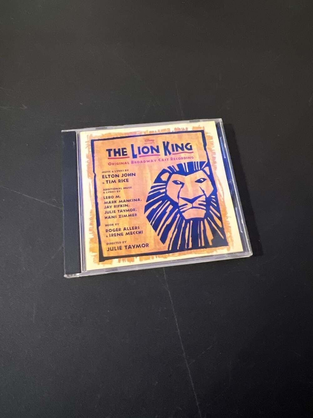 Disney The Lion King Original Broadway Cast Recording CD